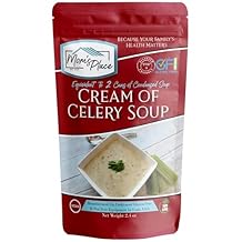 Moms Place Gluten-Free & Dairy Free Cream of Celery Soup Mix, Equal to 2 Cans of Condensed Soup, Vegan, Nut Free & Soy Free, 2.4 oz