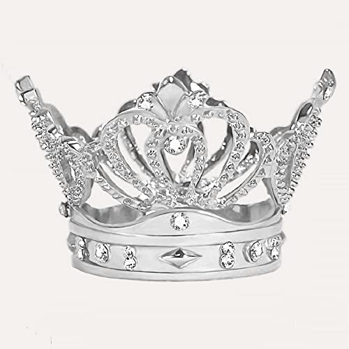 Silver Crown Napkin Rings Set Of 12 Rhinestone Crown Napkin Rings For Fall Wedding Thanksgiving Birthday Bridal Shower Holiday Home Table Dercoration (12, Silver) #TOP23