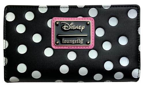 Loungefly Disney Minnie Mouse Faux Leather Wallet Snap Flap Clutch2