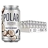 Polar Seltzer Water Toasted Coconut, 12 fl oz Cans, 18 Pack