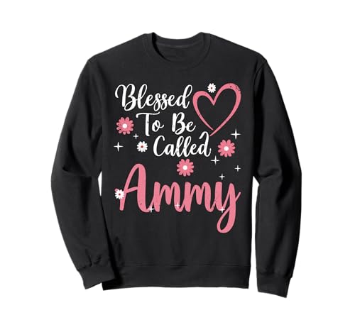 Blessed To Be Called Ammy Flower Heart Cute Mother's Day �g���[�i�[