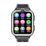 Smartwatch Bambini GPS 4G Telefono Orologio con WiFi Videochiamata SOS 2 Telecamere Impermeabile Modalità SMS Classe Rifiuta Chiamata Sconosciuta Musica Lettore Video Regalo per Ragazzi Ragazze