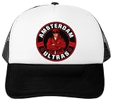 Óptimo Para Regalos Ultras del AJAX Gorra De Béisbol Unisex Blanca Ajustable White Unisex Baseball Cap