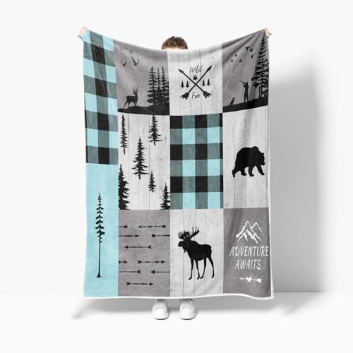 Retro-Cabin-Rustic-Throw-Blanket-Bear-Deer-Country-Hunting-Wild-Animal-Cozy-Warm-Soft-Bed-Couch-Blanket-Western-Farmhouse-Vintage-Flannel-Throws-and-Blankets-50-x-60-Inch Retro Cabin Rustic Throw Blanket Bear Deer Country Hunting Wild Animal Cozy Warm Soft Bed Couch Blanket Western Farmhouse Vintage Flannel Throws and Blankets 50 x 60 Inch
