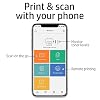 HP Color LaserJet Pro M255dw Wireless Laser Printer, Remote Mobile Print, Duplex Printing, Works with Alexa (7KW64A), White