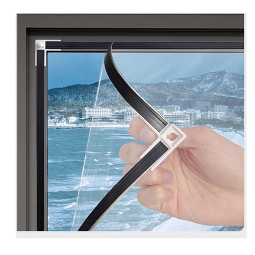 Kit isolation magnétique pour fenêtre film thermique robuste transparent 60x100