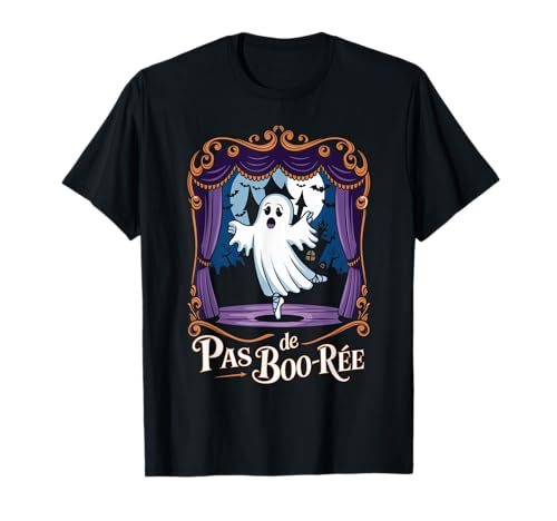 Pas De Boo-rée Funny Ballet Ghosts Dance Dance Camiseta