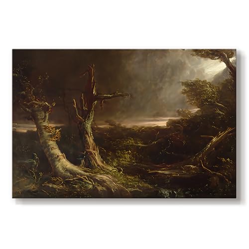 Renditions Gallery Thomas Cole | The Last Tree | Canvas Wall Art | GAL088
