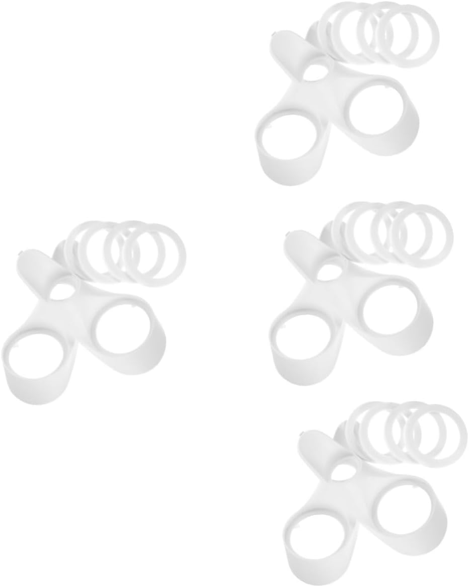 Luxshiny 4 Pairs Car Audio Accessories Speaker Mount Bracket Diy Car Speaker Kit Easy Installation