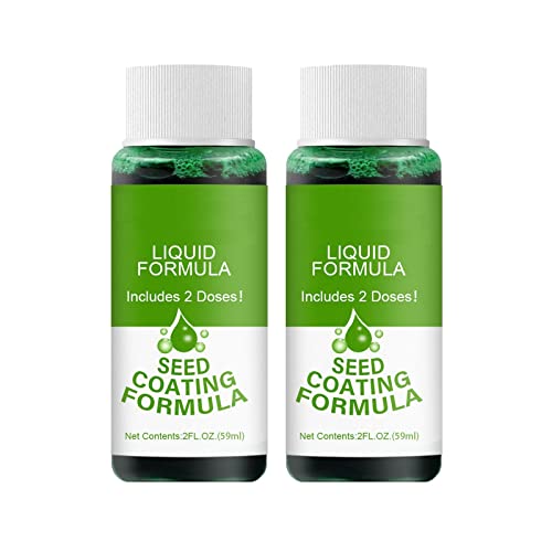 Green Grass Lawn Spray, Green Grass Lawn Seed Spray, Liquid Seeding Grass Lawn Green Spray, Natural Lawn Patch Seed Spray, Green Grass Paint for Lawn, Liquid Grass Seed Spray Lawn Care (2PCS)