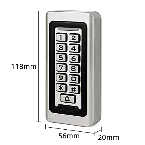 Retekess T-Ac03 Security Access Control Keypad,Rfid Keypad,Door Access Control,Stand-Alone Keypad,2000 Users,Wiegand 26-Bit,Support Proximity Rfid Card #TOP7