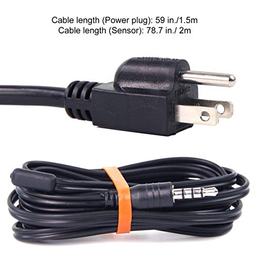 Elitech STC-1000 Pro Digital Temperature Controller Thermostat US Socket, Two Pre-Wired Heating and Cooling Outlets, Centigrade/Fahrenheit LCD Display, Plug Sensor, 49°F-239°F 110V 100-250V 10A 1200W