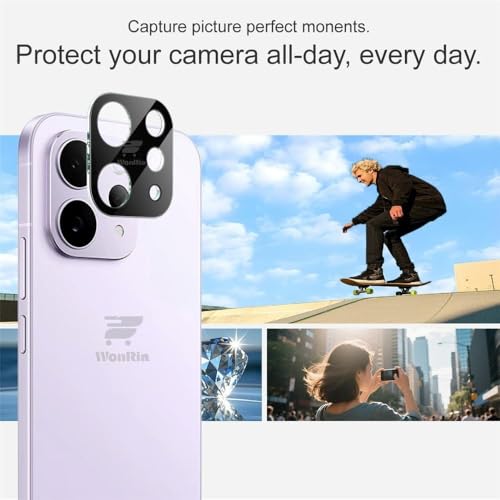 Image of Pack 1- Back Camera Glass Protector for Vivo V70 | Vivo V70 Elite 5G [3D Premium] Camera Glass Protector (Black)