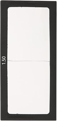 Miniatura 3 de Lente de lupa de soldadura, lente de lupa de vidrio de soldadura W de protección ocular, para soldadura de soldadura de protección por arco (1.5)