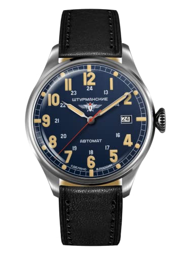 Sturmanskie Heritage Herren Automatik 2416/6821350, Blaues Zifferblatt.