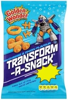 Golden Wonder Transform-A-Snack Cheese & Onion Flavour (28g x 36)