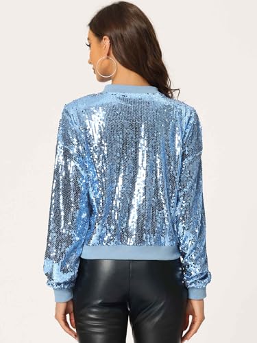 Bomber à paillettes pour rompre la monotonie d'une tenue