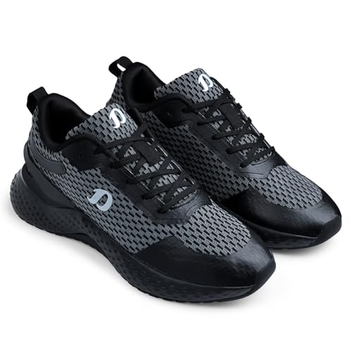 Image of DOCTOR EXTRA SOFT Men's Running Shoes - Lightweight Breathable Sports Sneakers with Memory Foam Cushioned EVA Sole, Shock Absorbing Walking Jogging Gym Training, Slip-On Casual Athletic Wear D-2015