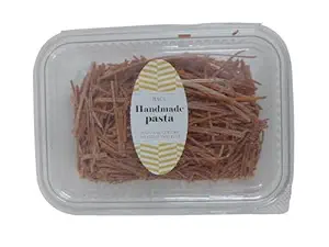 BAC's Delicious Italian Handmade Instant Fettucine Pasta | No Artificial Color and Preservatives (100g) (Pack of 2, Paprika)