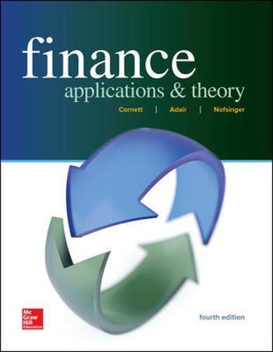 Finance: Applications And Theory (Mcgraw-hill / Irwin Series In Finance, Insurance And Real Estate) 
