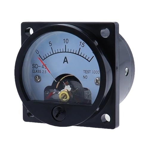 Ampèremètre analogique AC SO-45 50A cadran aiguille encastrable - 4