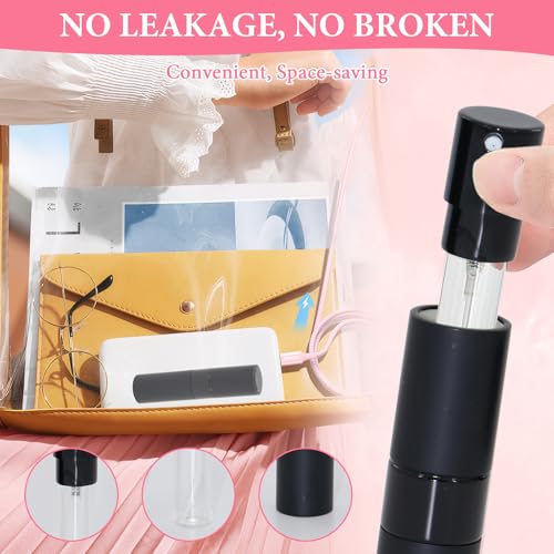 8 PCS Portable Perfume Bottles Refillable, Atomizer Sprayer for Perfume, Lightweight and Portable, 8 Colors to Choose From, Perfect for Travel Accessories (8ml)3