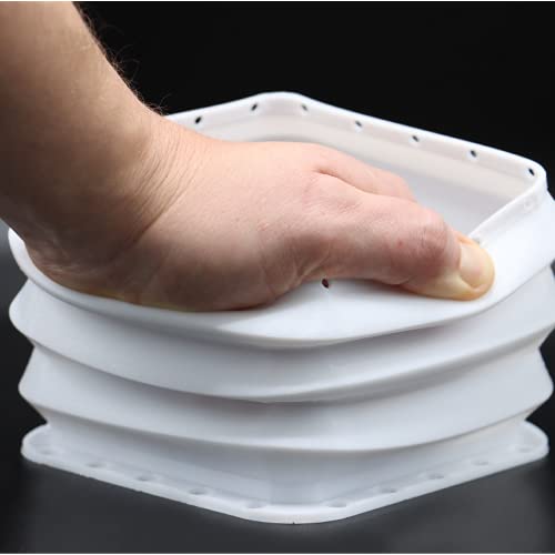 Image of Polymaker High Flow TPU Filament 1.75mm White, Shore 95A Flexible Filament 1.75mm1kg - PolyFlex TPU95-HF 3D Printing TPU Filament 1.75mm Soft Flexible Filament