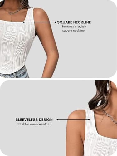 Leriya Fashion Women’s Fashion Tops – Cotton Crop Tops, Loose Fit Oversized Shirts & Stylish Korean Tank Tops for Summer Wear