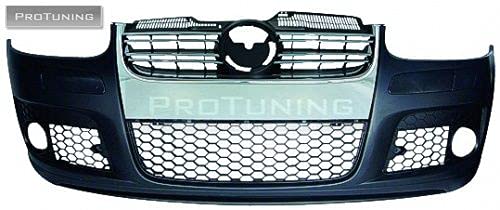 Pare-chocs avant pour Golf V berline look R32 tuning bouclier antibrouillard calandre