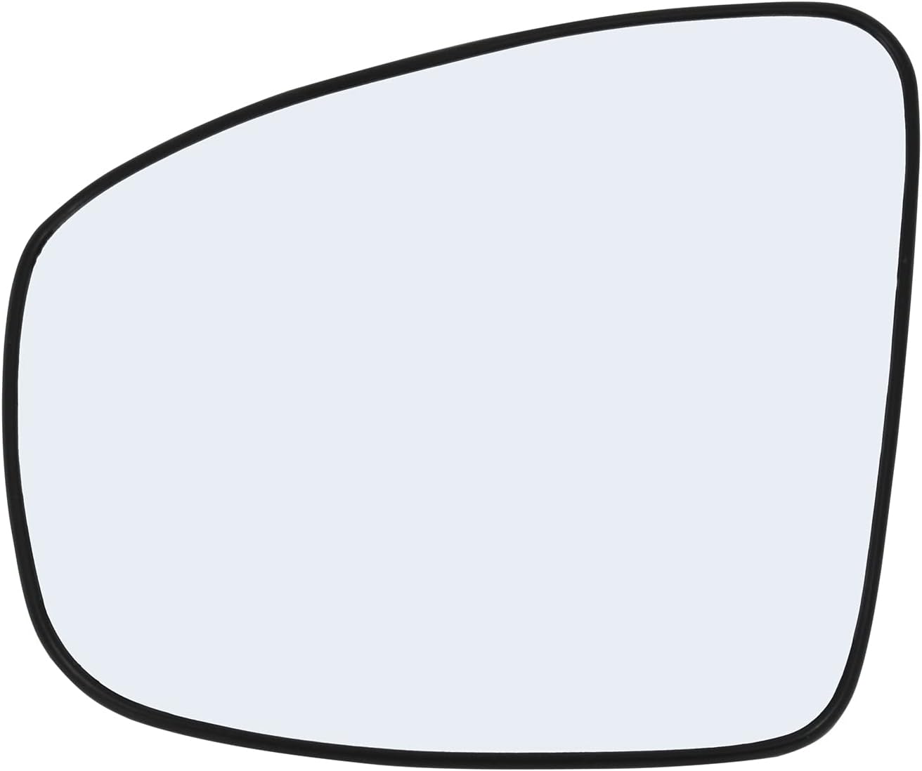 Driver Side Mirror Glass Assembly With Plastic Backing Plate Heated Compatible with 2009-2014 Nissan Murano, 2008-2012 Infiniti EX35 FX35, 2009-2013 FX50