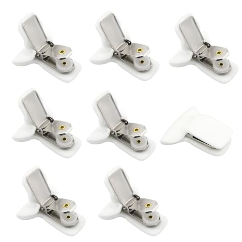 Fuonmka - 8 Pcs Padded Comforter Clips Duvet Cover Clips, Non-Slip Bed Sheet Clips Fasteners Duvet Clips for Inside Duvet Cover for Preventing Comforters from Shifting Inside