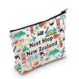 Neuseeland Reisegeschenk Next Stop Neuseeland Kosmetiktasche Neuseeland Reisetasche Neuseeland...