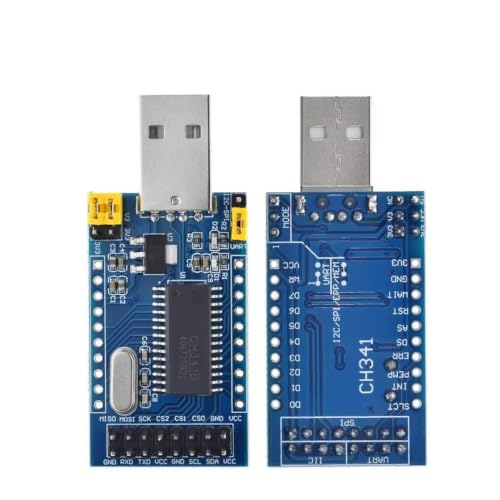 Convertisseur CH341A USB SPI I2C pour réparer et programmer vos circuits