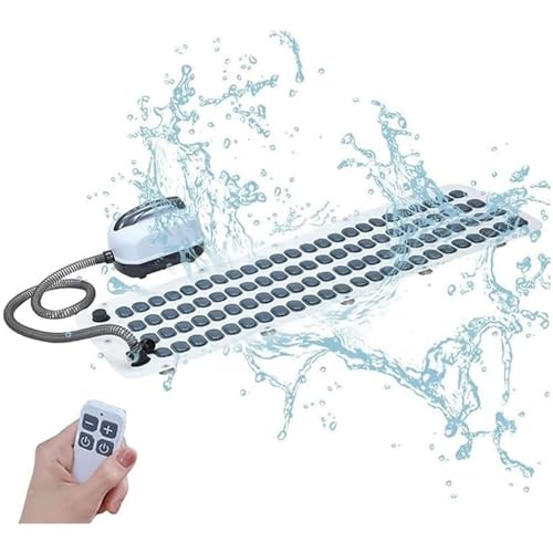 Generic - Bath Spa Massage Mat, Home Surfing Massage Bath Mat with 6-Speed Adjustment|114 Bubble Nozzle|Inflatable Pillow|Remote, for Loosening Tight Muscles - -11%
