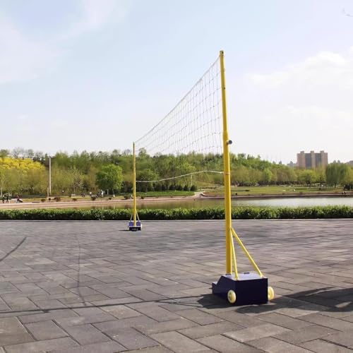 REMYSAOS Outdoo Backyard Badminton Set with 7.5m /6.1m Netting, 2 in 1 Pickleball Sport Game Netting for Adults Kids Beginner Playing