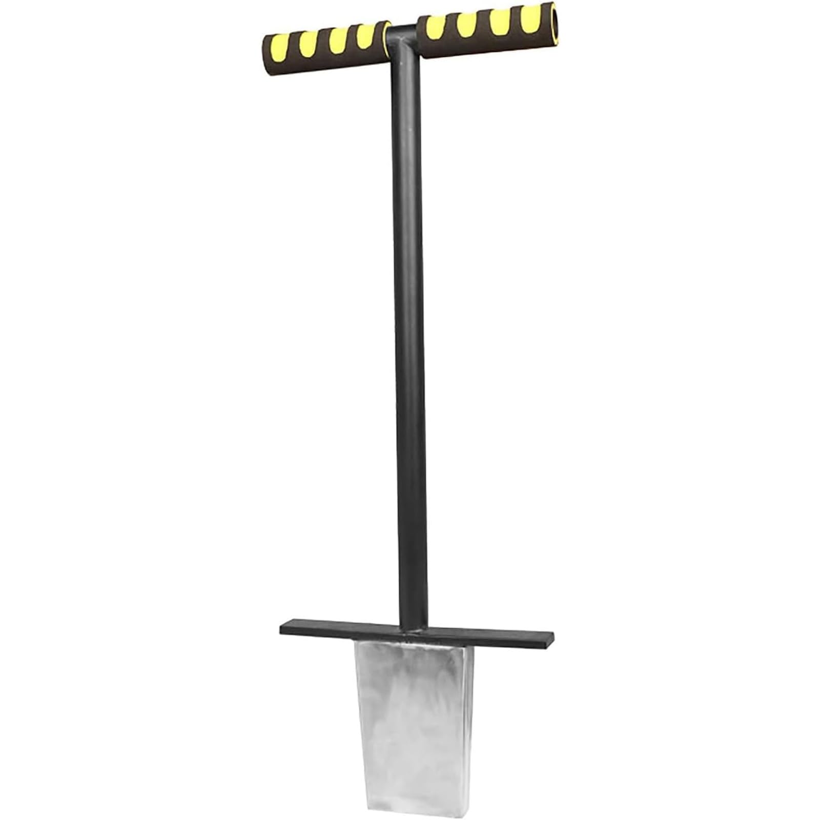 Eiwitany T-Handle Soil Sampling Probe with Foot Pedal, Portable Soil Collection Tool for Farm, Lawn, Garden and Plant Care Sampling Work