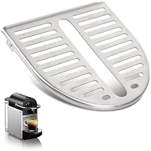 Drip Grid for Pixie Coffee Machines Compatible with Krups, Delonghi & Nespresso Pixie Machine, Coffee Drip Tray Grid Grille Keep Countertop Clean and Prevent Stains and Damage, Aluminum