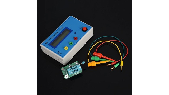 Image of Focket Transistor Tester, MK-168 8MHz External Crystal Multifunction Diode Triode Capacitance Tester RLC NPN PNP MOS Meter with Automatically Detect