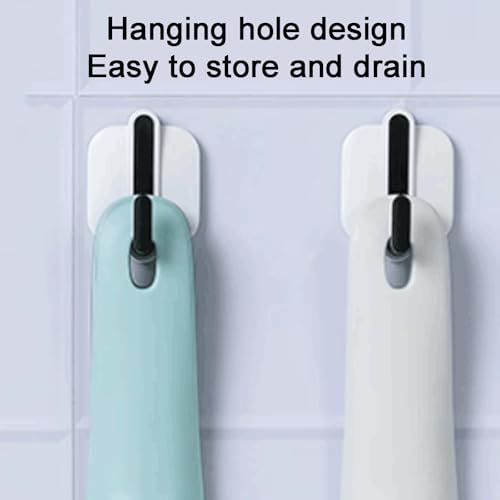 SUREK De múltiples Fines Cepillo de Limpieza con Mango de plástico, Cepillo Multifuncional para Limpieza de Azulejos, Cepillo para Zapatos, Cepillo de Limpieza con Ranura para Pista poderoso - imagen 7