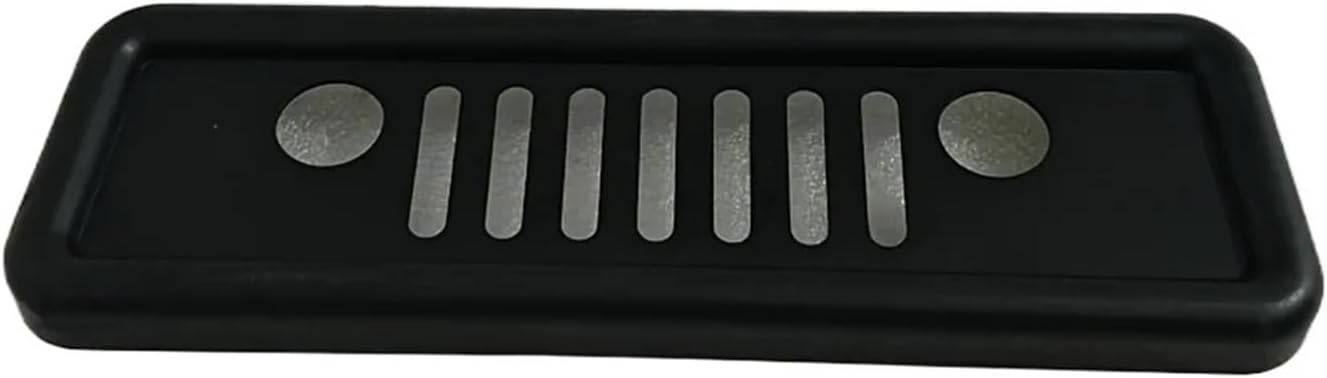 1PC Auto Tail 3rd Brake Light Cover Rear Brake Lamp Frame Trim Sticker Compatible For Jeep Wrangler JK 2007-2017