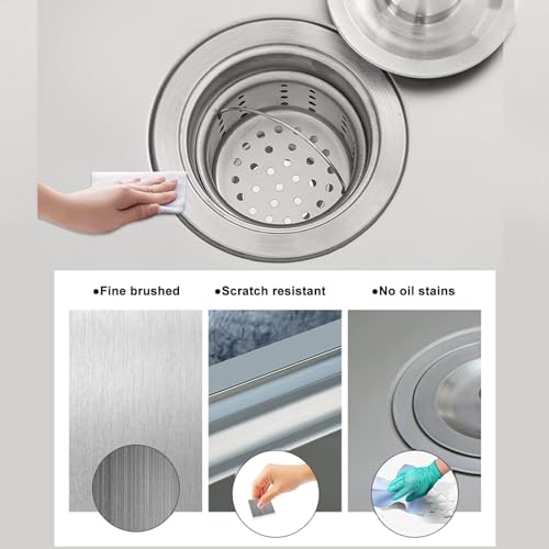 Évier utilitaire pour buanderie et jardin en acier inoxydable durable - 7