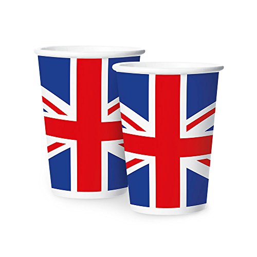 Regina Copo Papel 180ml R574 Londres Pacote De 8 unidades