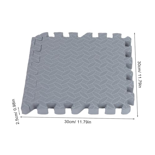 Baldosas de espuma EVA de 4 piezas: suelo protector amortiguador para ejercicios y gimnasio 3