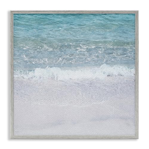 'Sea Waves on Shore'| Framed Giclee Art