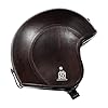 Royal-Enfield-Granado-Neo-ISI-and-DOT-Certified-Leather-Outer-Shell-Riding-Motorcycling-Helmet-D-Brown-XL-62-Cm Royal Enfield Granado Neo ISI and DOT Certified Leather Outer Shell Riding Motorcycling Helmet D Brown (XL) 62 Cm