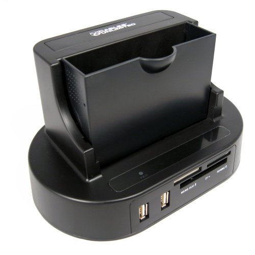 Cables Unlimited Usb 2.0+Esata To Sata Hard Drive Dock With 2 Port Hub And Memory Card Reader #TOP5