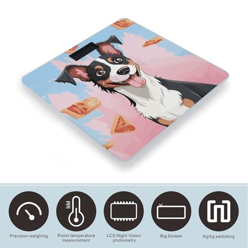 Balanza digital de baño para perros Rat Terrier miniatura 3