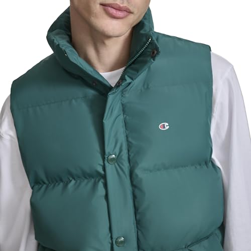 Image of Champion Men's Puffer Vest With Logo