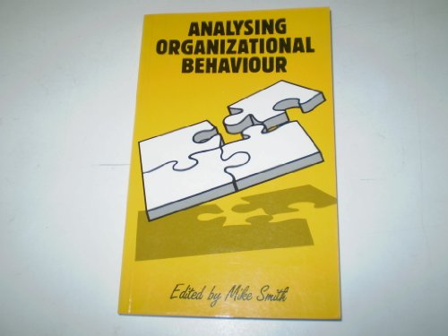 Analysing Organizational Behaviour view 2