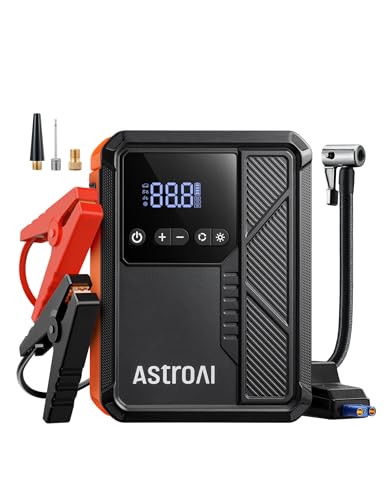 Amazon | AstroAI Beta822 ジャンプスターター 1034kPaエアー